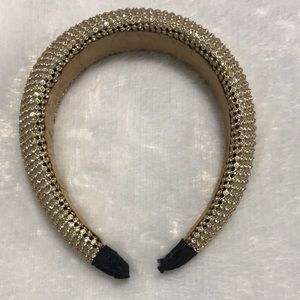 ⭐️ New Gorgeous Sparkling Gold & Rhinestone Headband